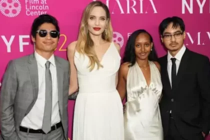 Hollywood News Live Today October 1, 2024 : Angelina Jolie joined by kids Pax, Zahara and Maddox at Maria premiere