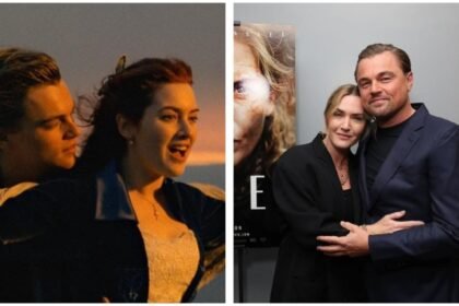 Titanic stars Leonardo DiCaprio, Kate Winslet reunite at LA screening of Lee; fans call them ‘favourite duo’ | Hollywood