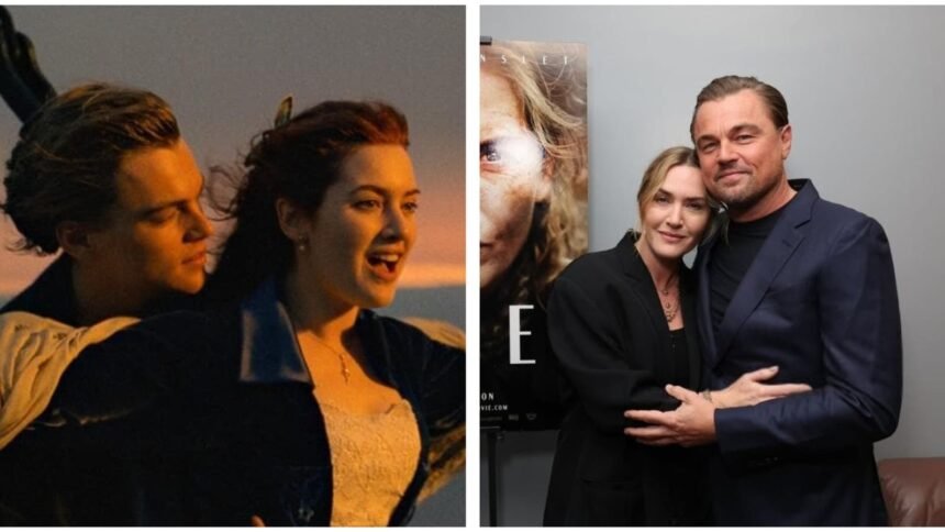 Titanic stars Leonardo DiCaprio, Kate Winslet reunite at LA screening of Lee; fans call them ‘favourite duo’ | Hollywood